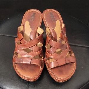 Born wedge sandals